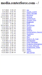 Mobile Screenshot of media.centerforce.com