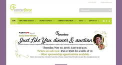 Desktop Screenshot of centerforce.net