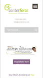 Mobile Screenshot of centerforce.net